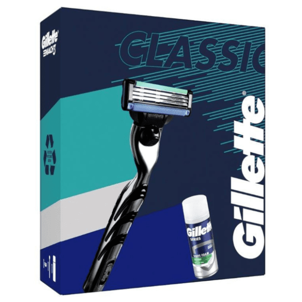 GILLETTE set (Mach brijač + Series pjena za brijanje) 0