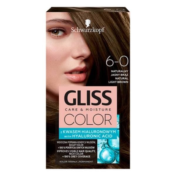 GLISS Care & Moisture boja za kosu 6.0 light brown 0