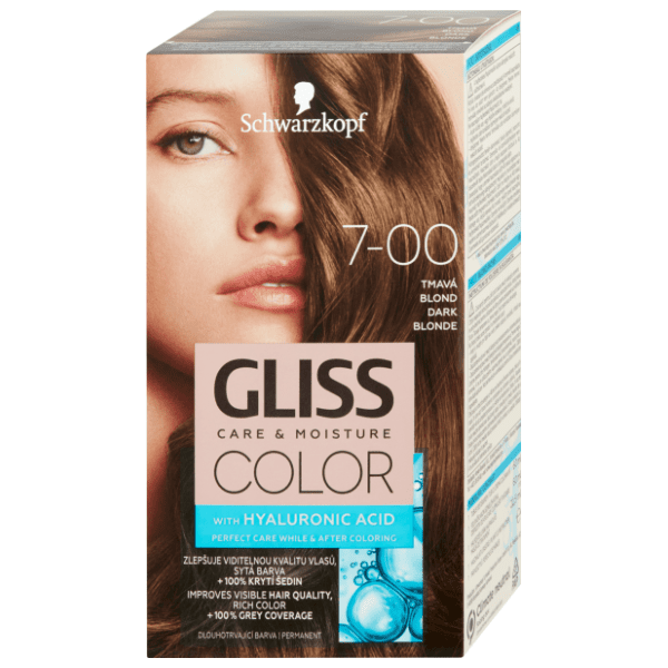 GLISS Care & Moisture boja za kosu 7.00 dark blonde 0