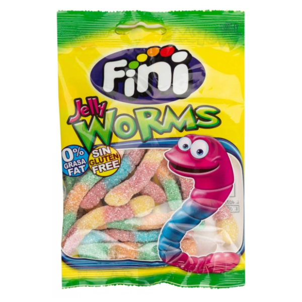 Gumeni bomboni FINI worms 100g 0