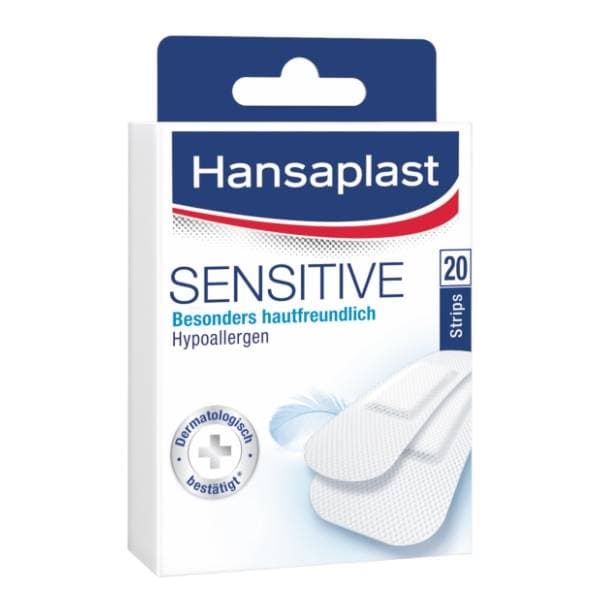 Flaster HANSAPLAST Sensitive 20kom 0