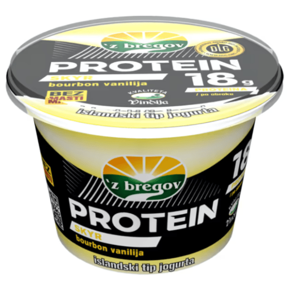 Jogurt skyr Z'BREGOV protein bourbon vanilija 200g 0