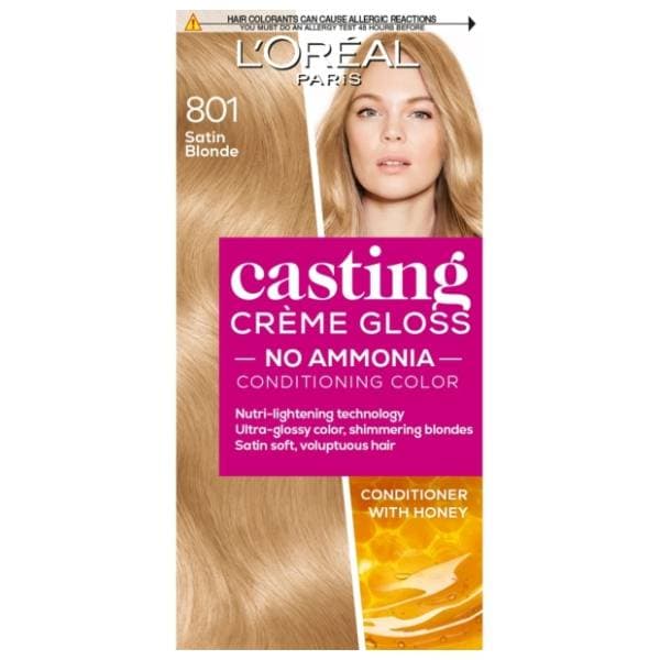 L'OREAL Casting boja za kosu 801 satin blonde 0