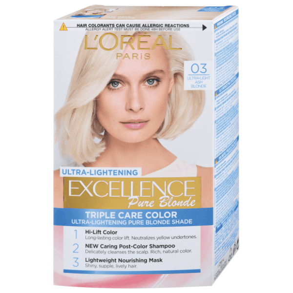 L'OREAL Excellence boja za kosu 03 ultra-light ash blonde 0