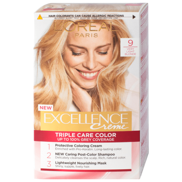 L'OREAL Excellence boja za kosu 09 very light blonde 0