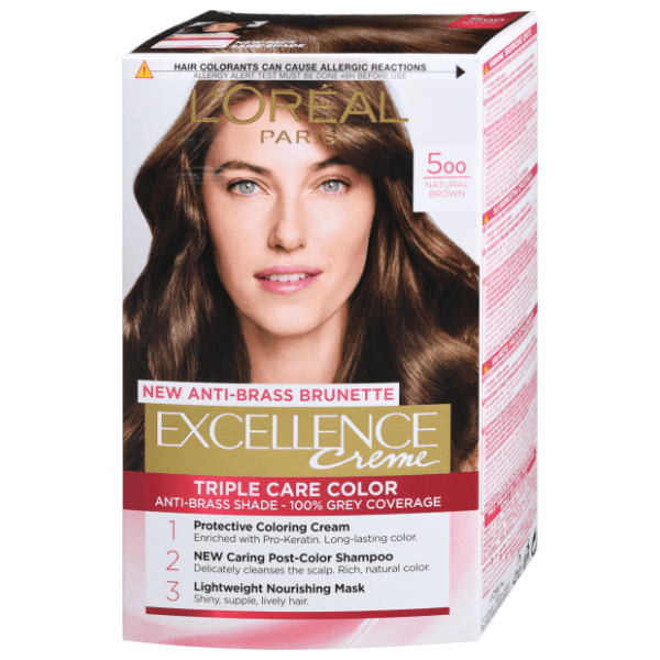 L'OREAL Excellence boja za kosu 500 natural brown 0
