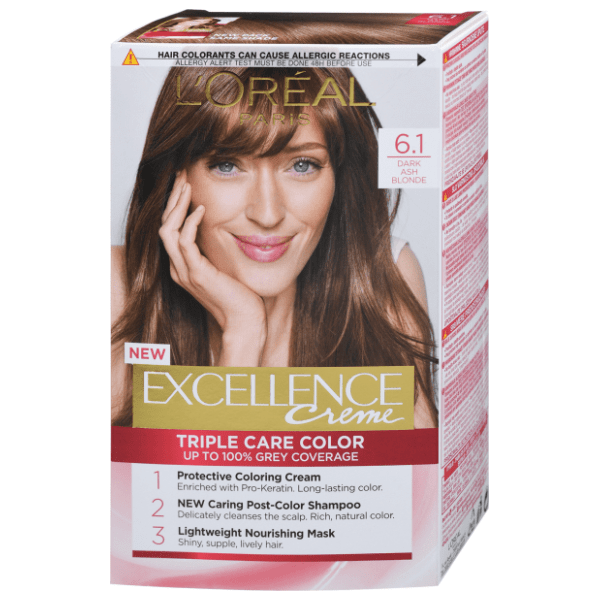 L'OREAL Excellence boja za kosu 6.1 dark ash blonde 0