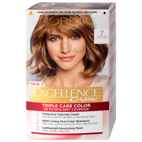 L'OREAL Excellence boja za kosu 7 blonde 0