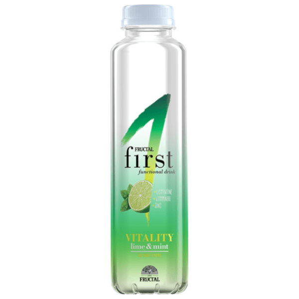FRUCTAL vitality limeta menta voda s okusom 500ml 0