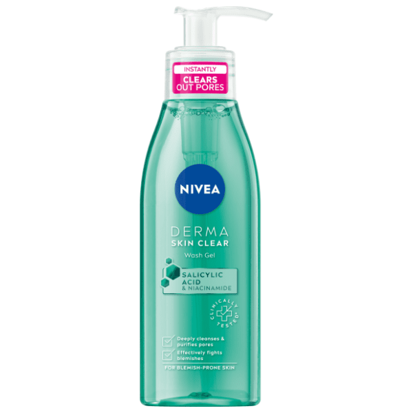 NIVEA Derma skin clear gel za čišćenje lica 150ml 0