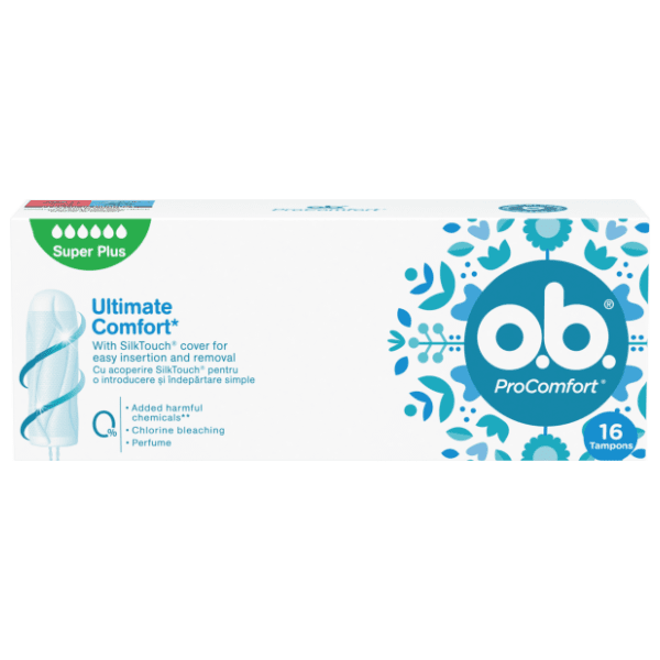 O.B. Pro comfort Super plus tamponi 16kom 0