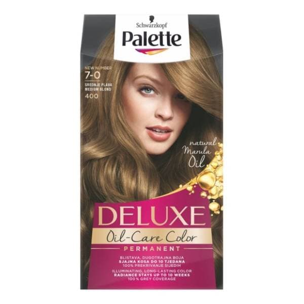 PALETTE Deluxe boja za kosu 400 middle blond 0
