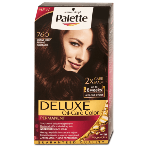 PALETTE Deluxe boja za kosu 760 dazzling brown 0