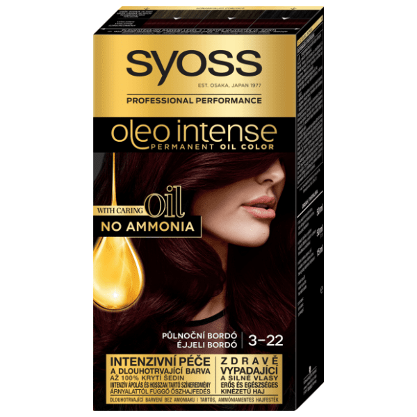 SYOSS Oleo Intense boja za kosu 3.22 dark red 0