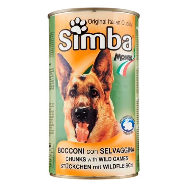 SIMBA Adult hrana za pse divljač 1,23kg 0