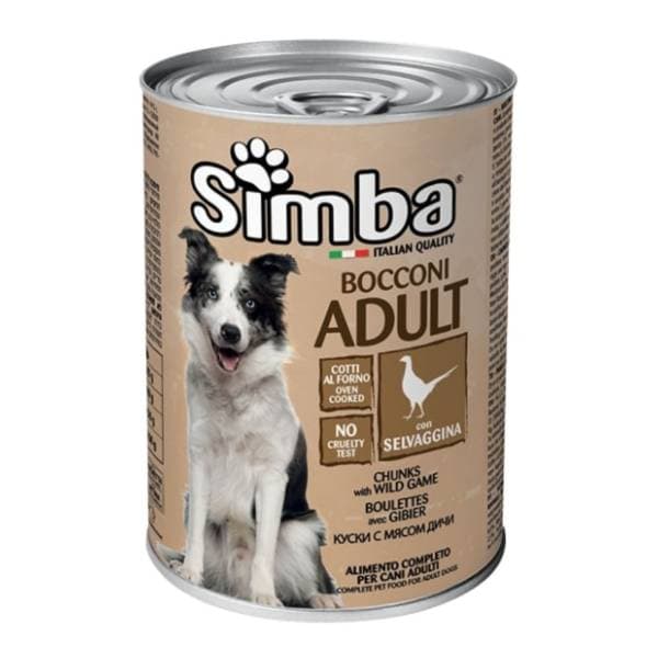 SIMBA hrana za pse divljač 415g 0
