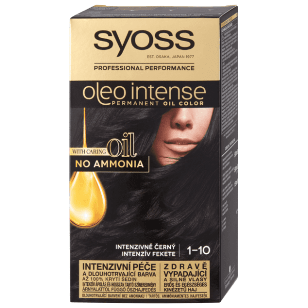 SYOSS Oleo Intense boja za kosu 1.10 black 0