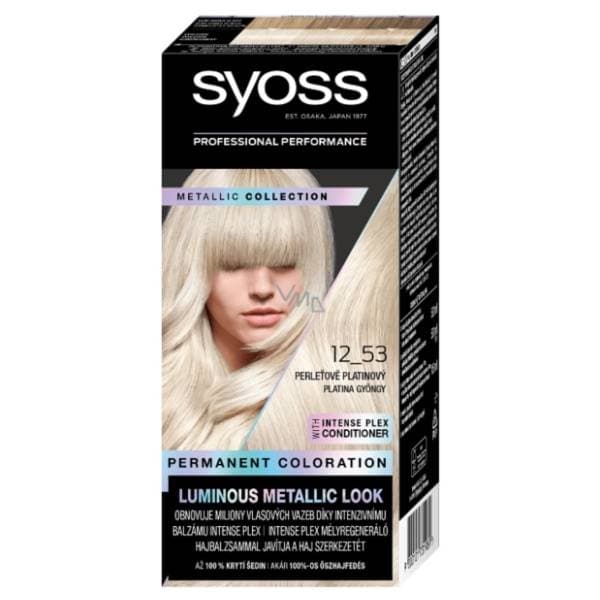 SYOSS Professional Performance boja za kosu 12.53 platinum pearl 0
