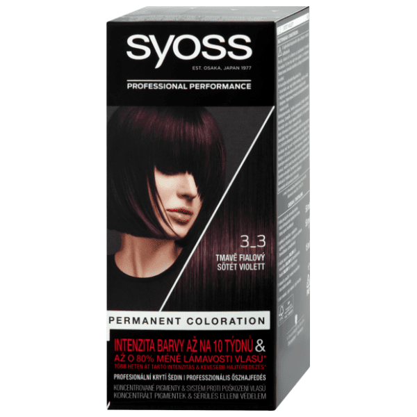SYOSS Professional Performance boja za kosu 3.3 dark violet 0
