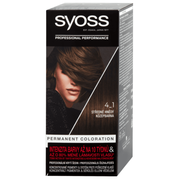 SYOSS Professional Performance boja za kosu 4.1 medium brown 0