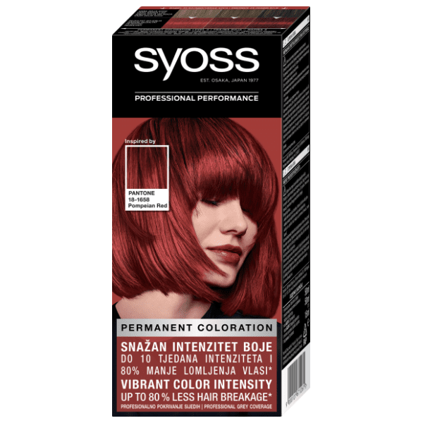 SYOSS Professional Performance boja za kosu 5.72 red lava 0