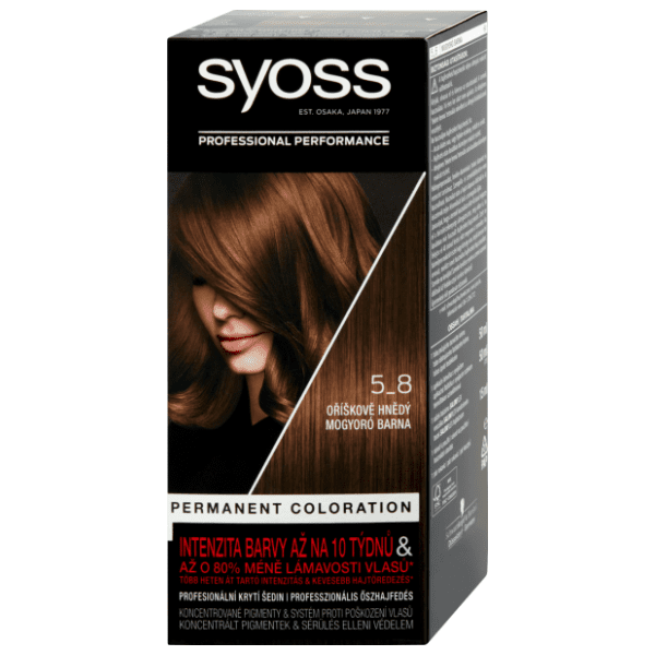 SYOSS Professional Performance boja za kosu 5.8 hazelnut brown 0