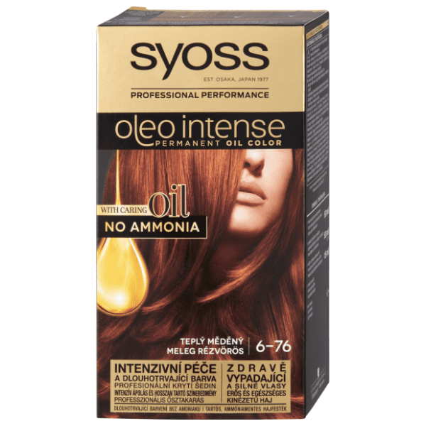 SYOSS Oleo Intense boja za kosu 6.76 warm copper 0