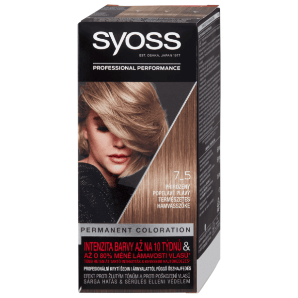 SYOSS Professional Performance boja za kosu 7.5 ash blond 0
