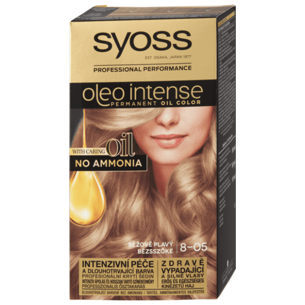 SYOSS Oleo Intense boja za kosu 8.05 beige blond 0