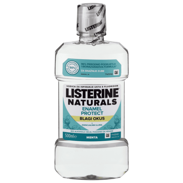 Tekućina za ispiranje usta LISTERINE Naturals enamel 500ml 0