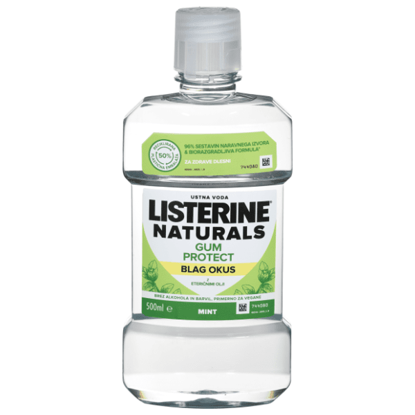 Tekućina za ispiranje usta LISTERINE Natural gum protect 500ml 0