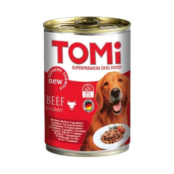 TOMI hrana za pse u konzervi 3 vrste peradi 400g 0