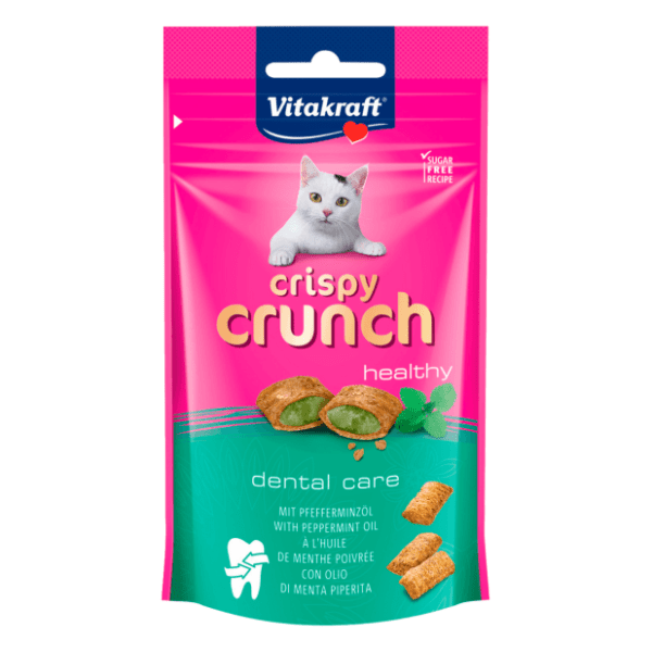 VITAKRAFT hrana za mačke crispy crunch dental 60g 0