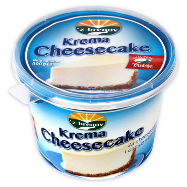 Z'BREGOV krema za cheesecake 500g 0