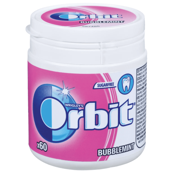 Žvakaće gume ORBIT bubblemint 60kom 0