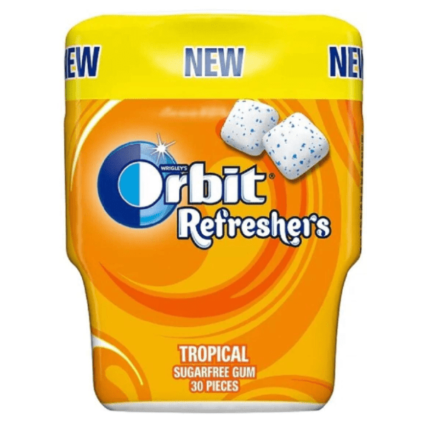 Žvakaće gume ORBIT refreshers tropical 30kom 0