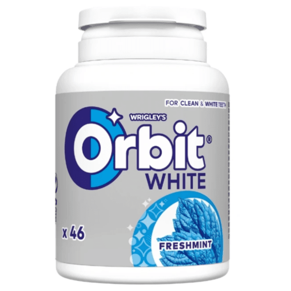 Žvakaće gume ORBIT white freshmint bottle 46kom 0