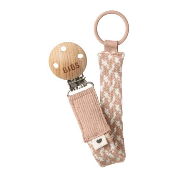 BIBS Blush lančić za dudu ružičasti 0