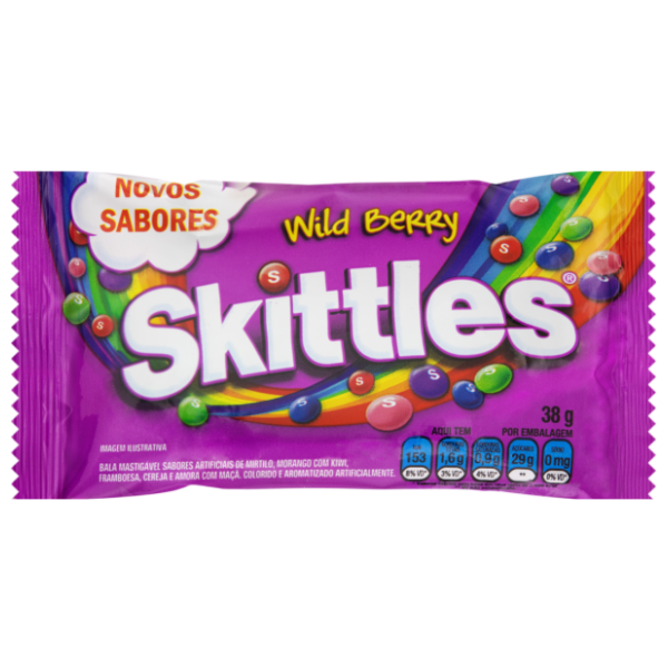Bomboni SKITTLES wild berry 38g 0