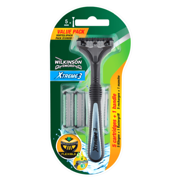 Brijač WILKINSON xtreme 3 sensitive + 5 nadopuna 0