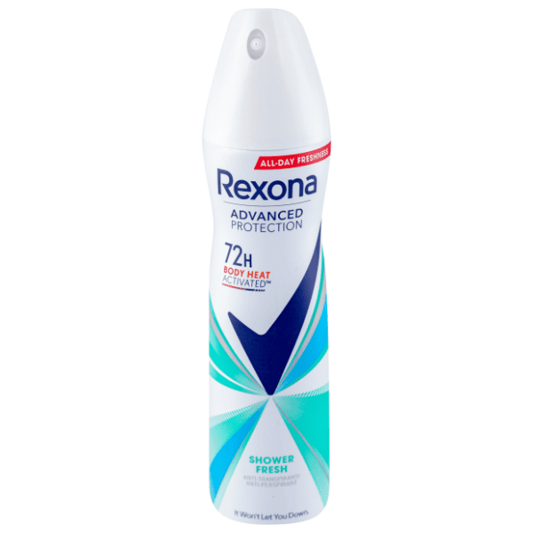 Dezodorans REXONA Advanced protection shower fresh 150ml 0