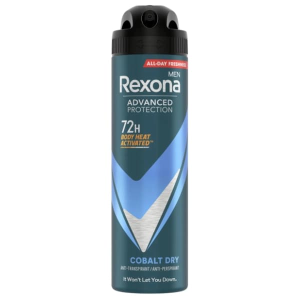 Dezodorans REXONA Men advanced protection cobalt dry 150ml 0