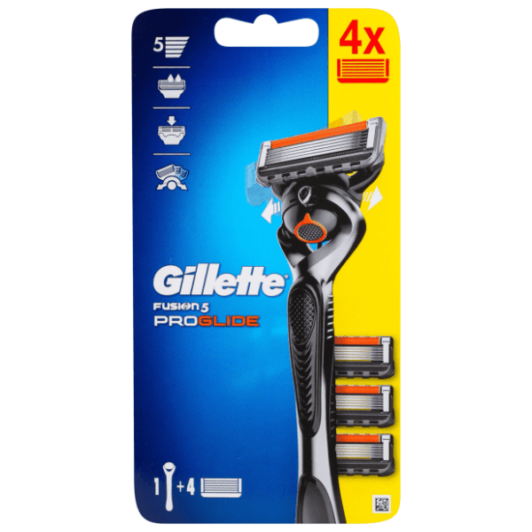 GILLETTE fusion 5 proglide brijač + 4 uloška 0