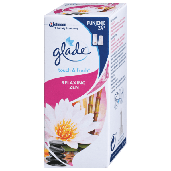 GLADE micro spray nadopuna za osvježivač relaxing zen 10ml 0