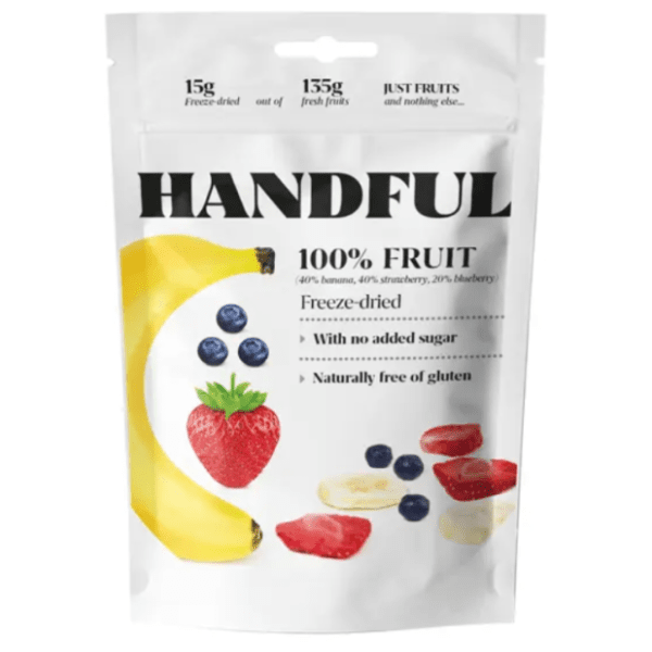 Liofilizirana mješavina HANDFUL banana jagoda borovnica 15g 0