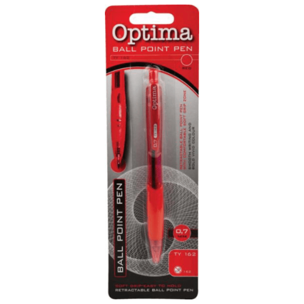Kemijska olovka OPTIMA crvena 1kom 0
