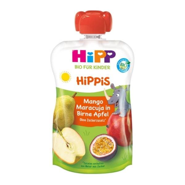 HIPP kašica kruška jabuka mango marakuja 100g 0