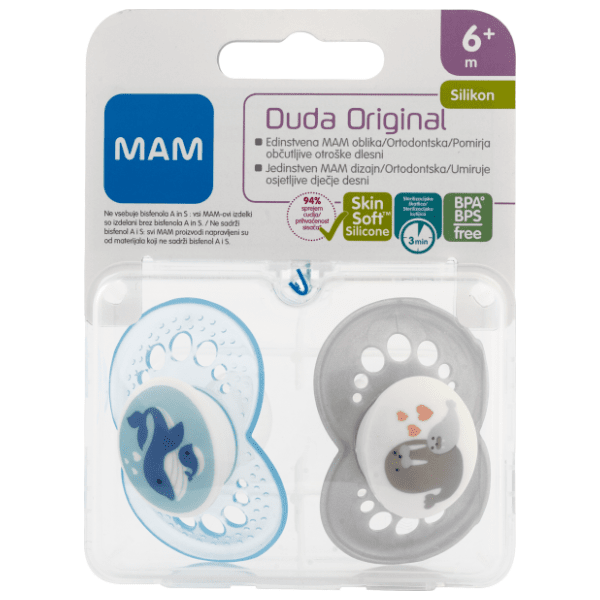 MAM duda Original (6m+) 2kom 0