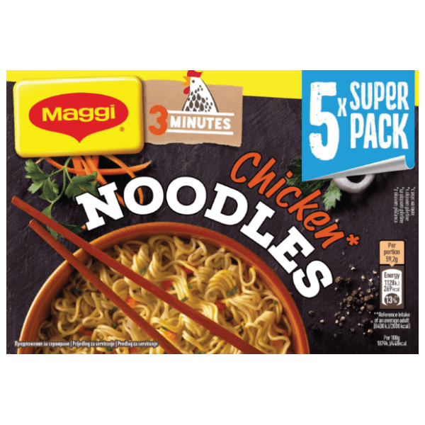 Rezanci MAGGI piletina 5x59,2g 0