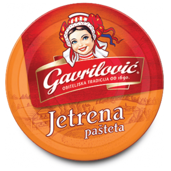 Pašteta GAVRILOVIĆ jetrena 100g 0